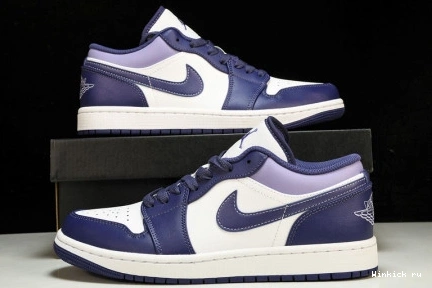 1 Purple “Covered Jordan Tones” Low 1030